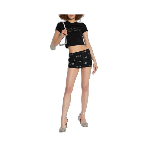 Embellished Mini Skirt