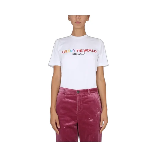 Logo Printed Crewneck T-Shirt