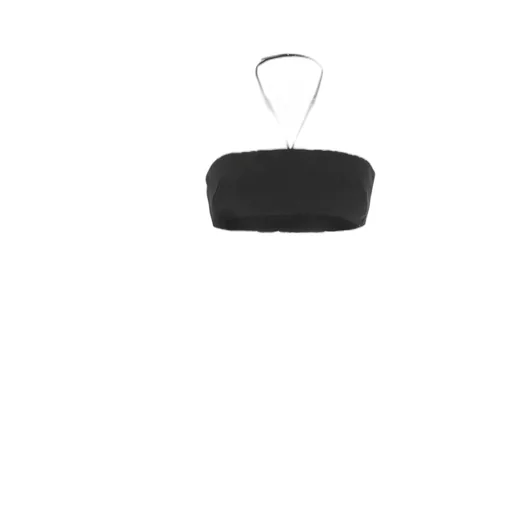 Halterneck Cropped Bralette Top
