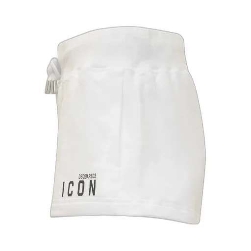 Icon Logo Printed Drawstring Shorts