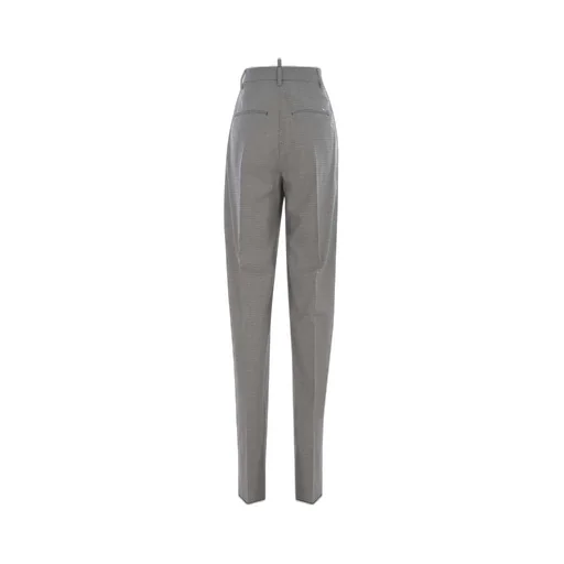 High Waist Pleated Trousers