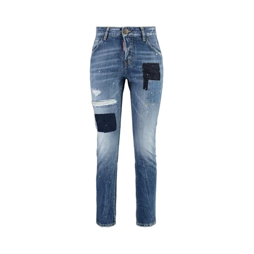 Cool Girl Distressed Cropped Jeans