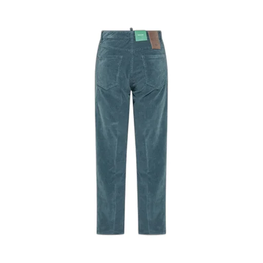 Boston High-Waist Straight-Leg Jeans