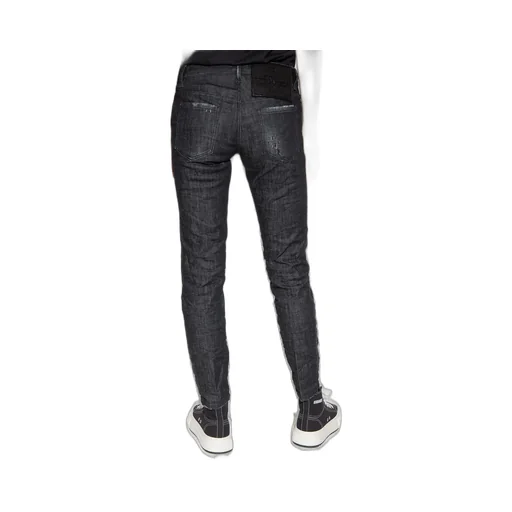 Straight-Leg Distressed Jeans