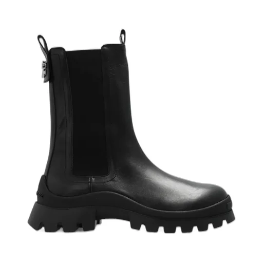 D2 Statement Chunky-Sole Ankle Boots