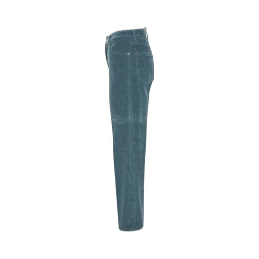 Boston High-Waist Straight-Leg Jeans