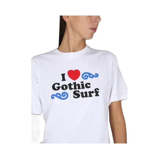 Graphic-Printed Short-Sleeved Crewneck T-Shirt