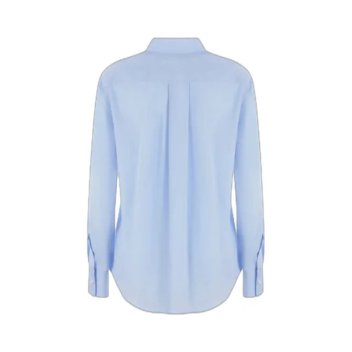 Logo Plaque Button-Up Shirt