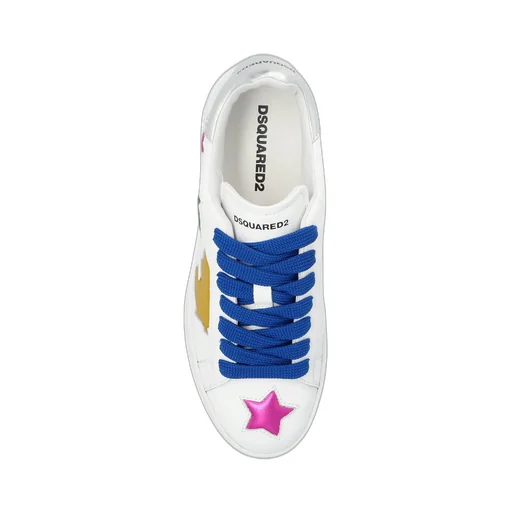 Patchwork Detailed Lace-Up Sneakers