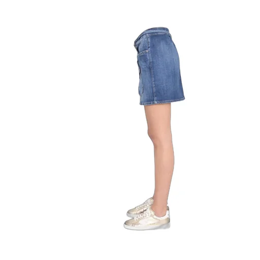 Pocket-Detailed Denim Skirt