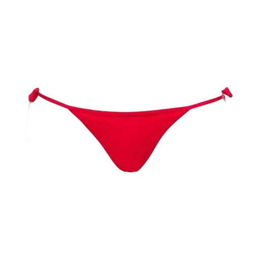 Logo Printed Side-Tied Bikini Bottom