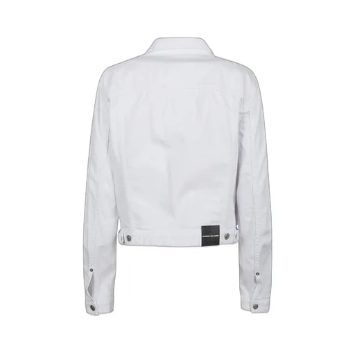 Buttoned Long-Sleeved Denim Jacket