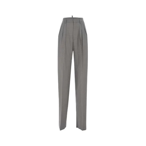 High Waist Pleated Trousers