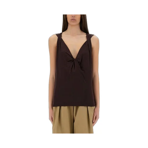 Sleeveless Jersey Top