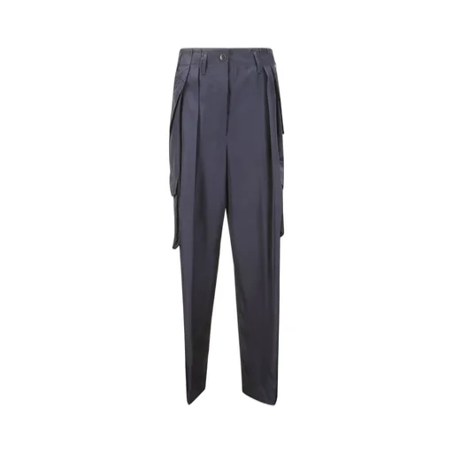 Straight-Leg Cargo Trousers