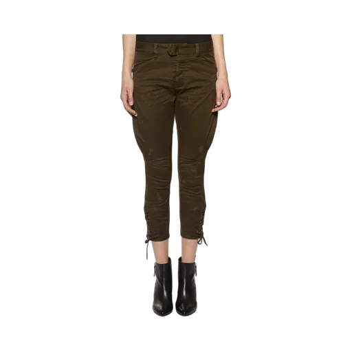 Distressed Cargo Trousers