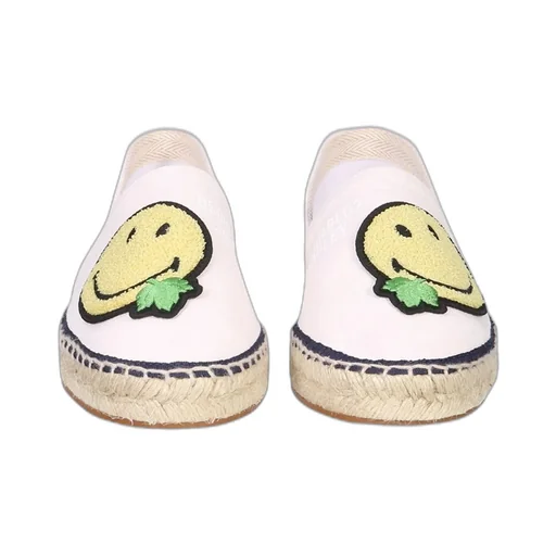 Smiley Face Patch Espadrilles