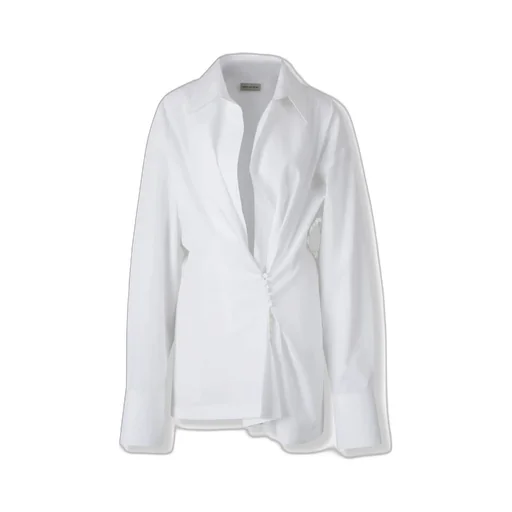 Long Sleeve Draped Shirt
