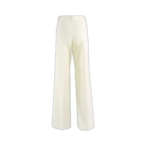 Pleat-Front Detail Pants