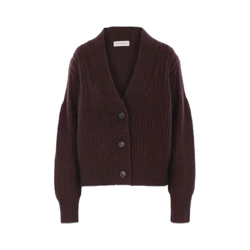 V-Neck Knitted Cardigan