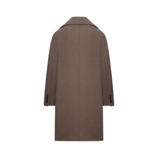 Double-Breasted Tailored Coat