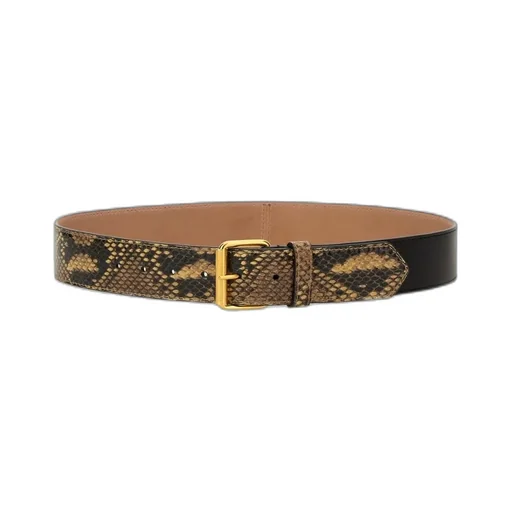 Embossed Buckled Belt
