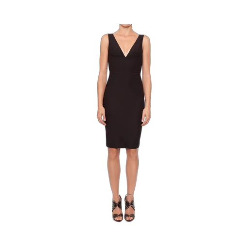 V-Neck Mini Dress