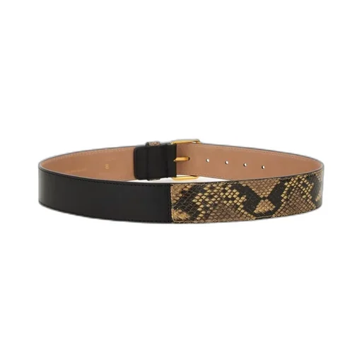 Embossed Buckled Belt