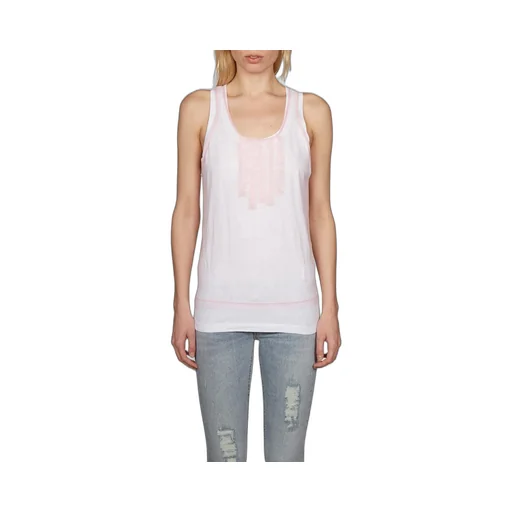 Tulle Double Tank Top