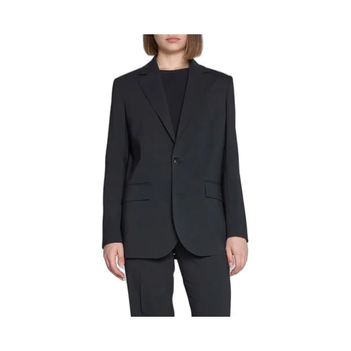 Single-Breasted Wide-Leg Suit