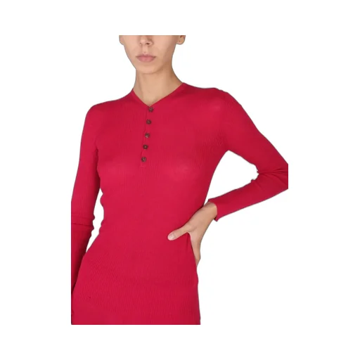 V-Neck Knitted Jumper
