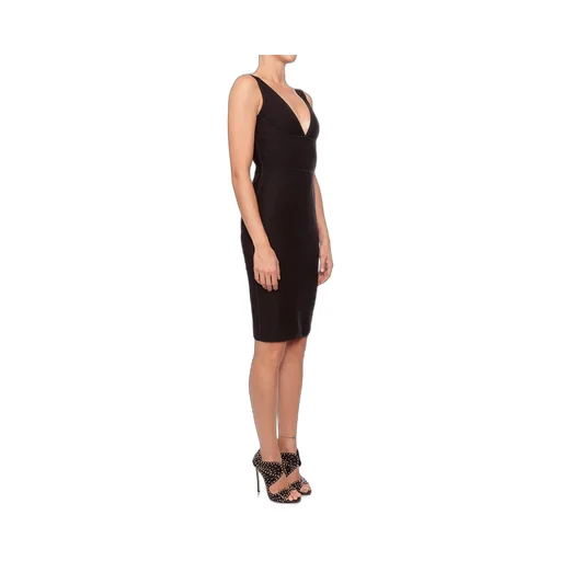 V-Neck Mini Dress