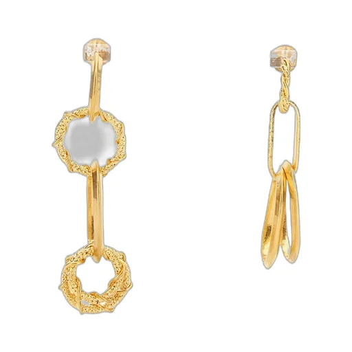 Ring Chain Earrings
