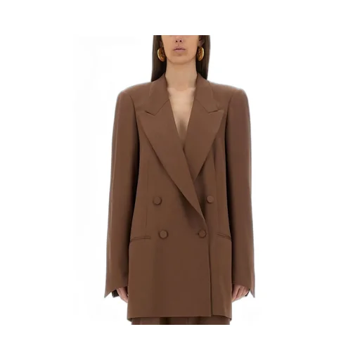 Double-Breasted Tailored Blazer