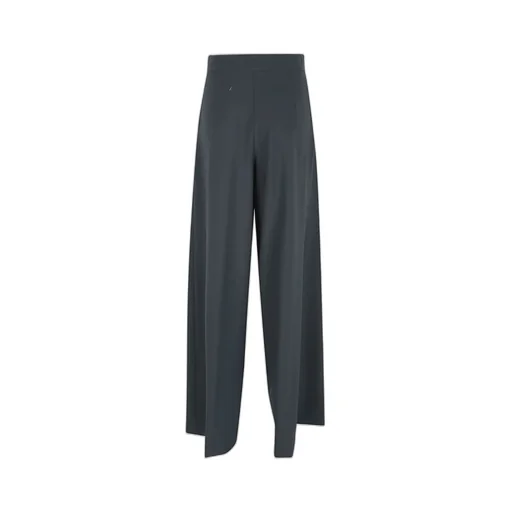 Pleat Wide-Leg Pants