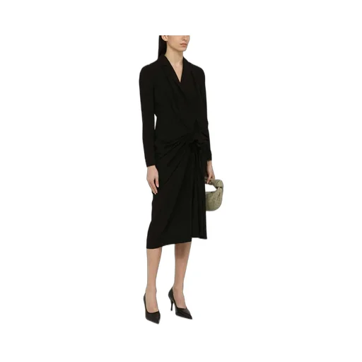 Cut-Out Back Midi Dress