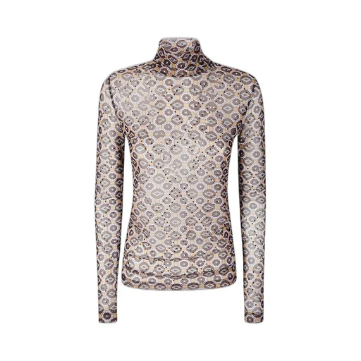 Long-Sleeved Turtleneck T-Shirt