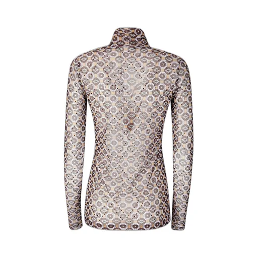 Long-Sleeved Turtleneck T-Shirt