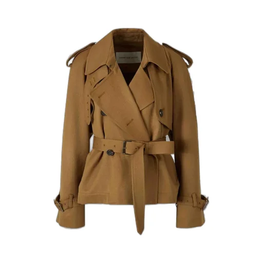 Belted Short Ristos Trench Jacket