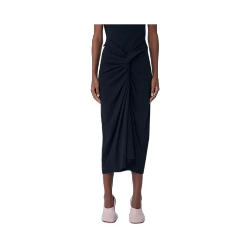 Knotted Jersey Skirt