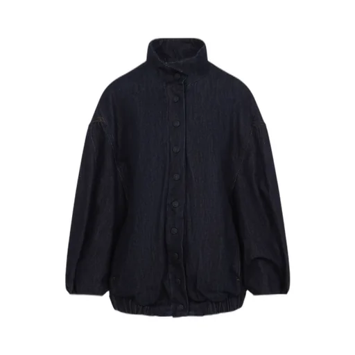 Voles High Neck Denim Jacket