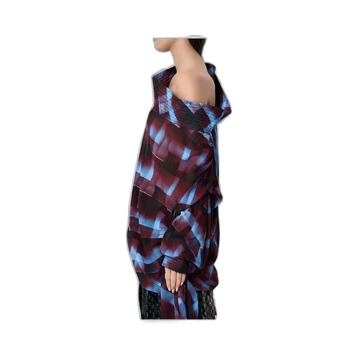 Asymmetric Long Sleeved Shirt