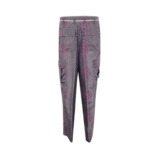 Drawstring Wide-Leg Trousers