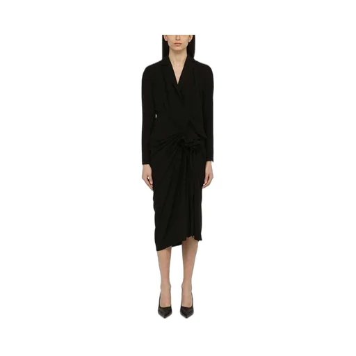 Cut-Out Back Midi Dress
