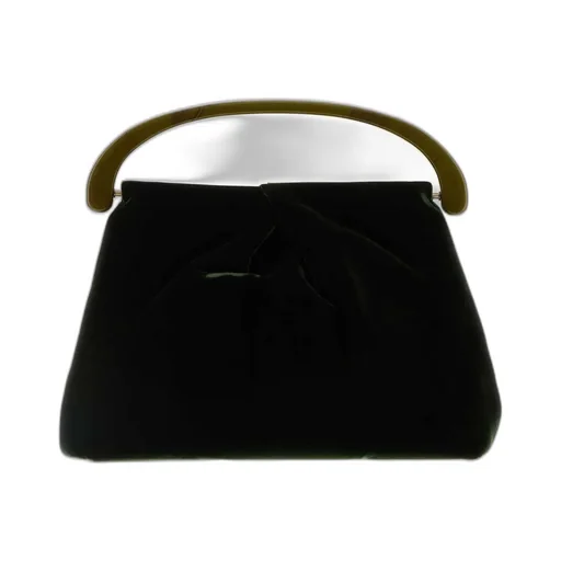Pleated Velvet Bag