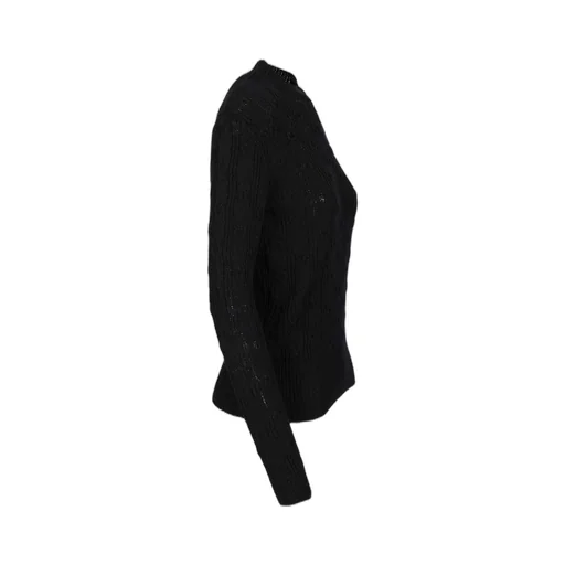 Mock Neck Knitted Jumper