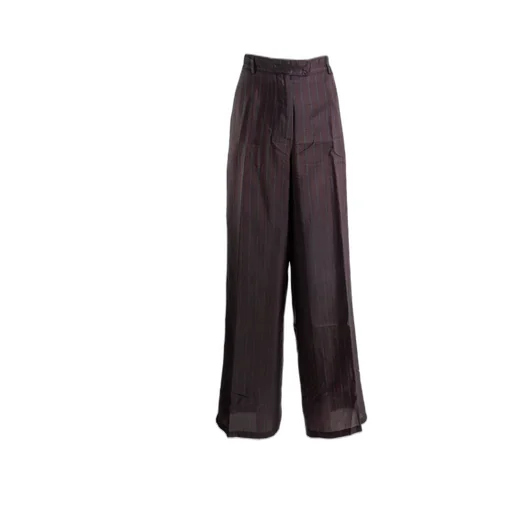 Wide Leg Striped Pants
