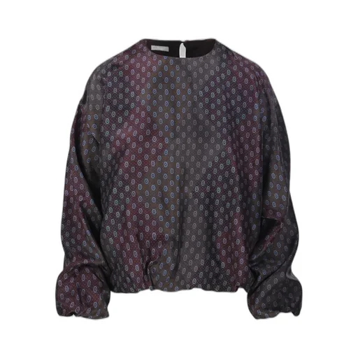 Long-Sleeved Crewneck Top