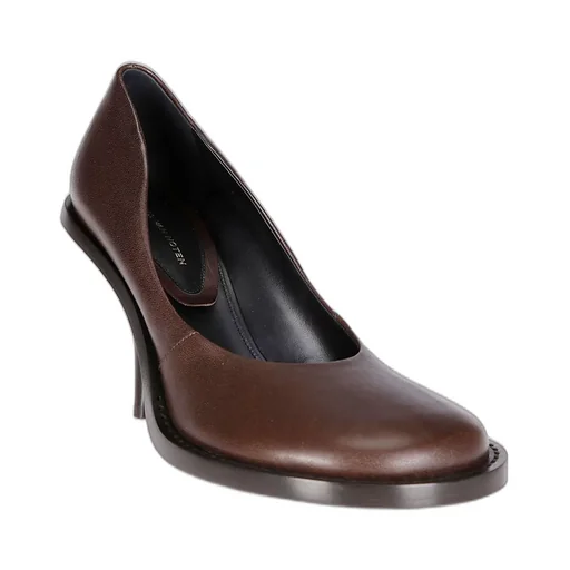 Round-Toe Slip-On Pumps