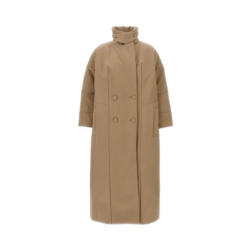 Roxana High-Neck Double Breasted Coat